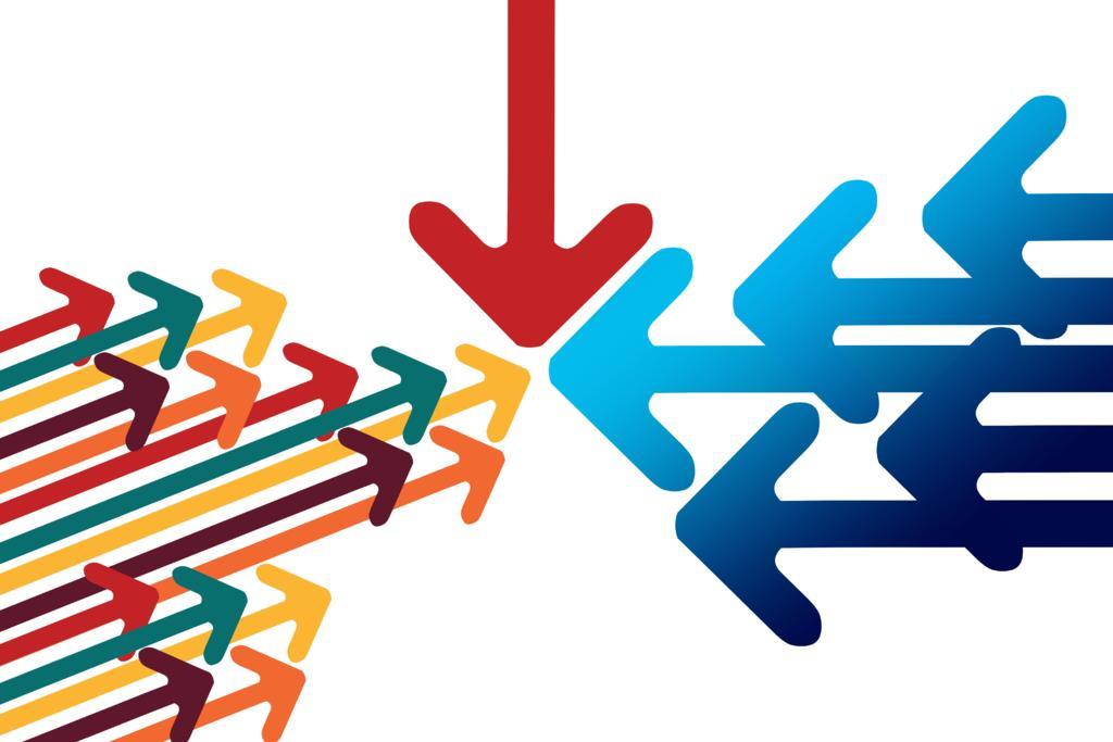 箭头 中心 内 中东 方向 中央 汇点 会议 一体化