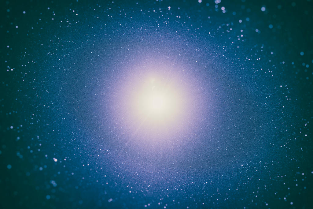 蓝白宇宙炫彩繁星闪烁宇宙的发光星体宇宙太空星体背景图片