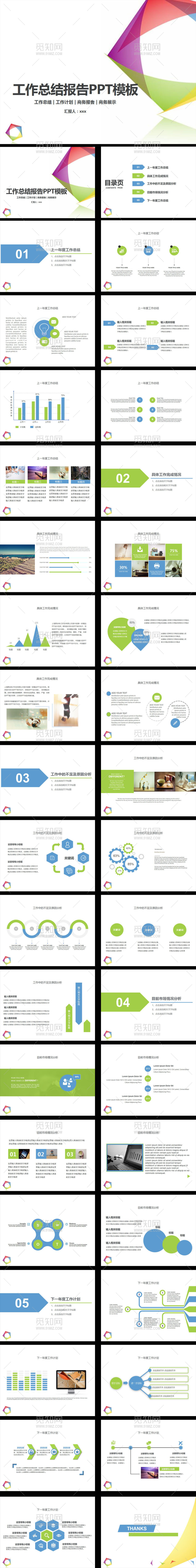 竞聘述职个人简历工作总结计划报告动态通用ppt