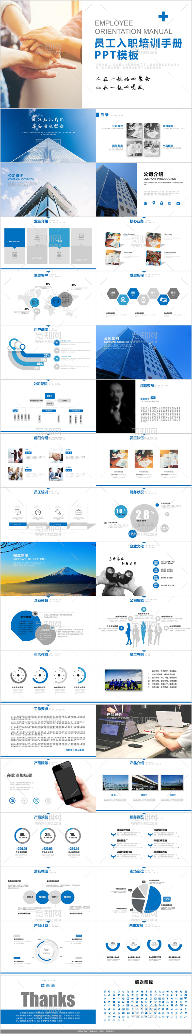 2017员工入职培训手册PPT