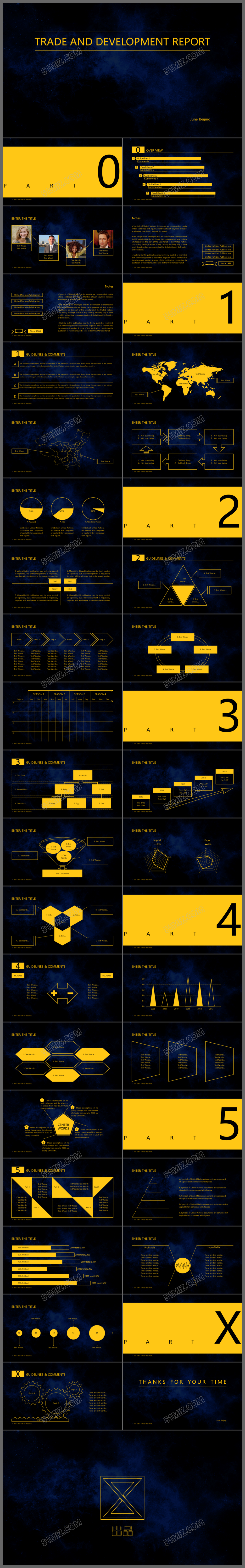 欧美风大气炫酷商务总结2017工作计划PPT模板
