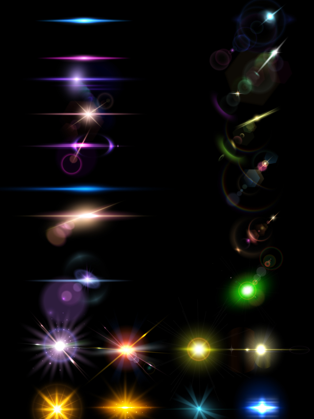 22个特效光晕素材