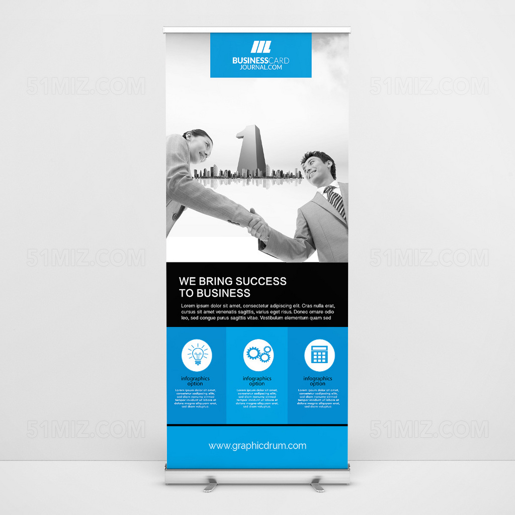 公司介绍公司商务合作易拉宝