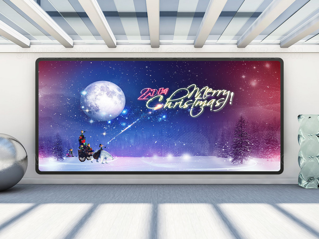 圣诞节宣传海报