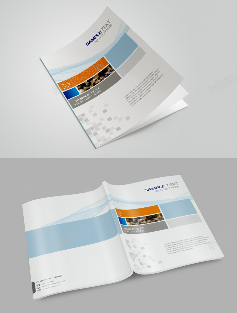 个性创意色块广告封面封皮