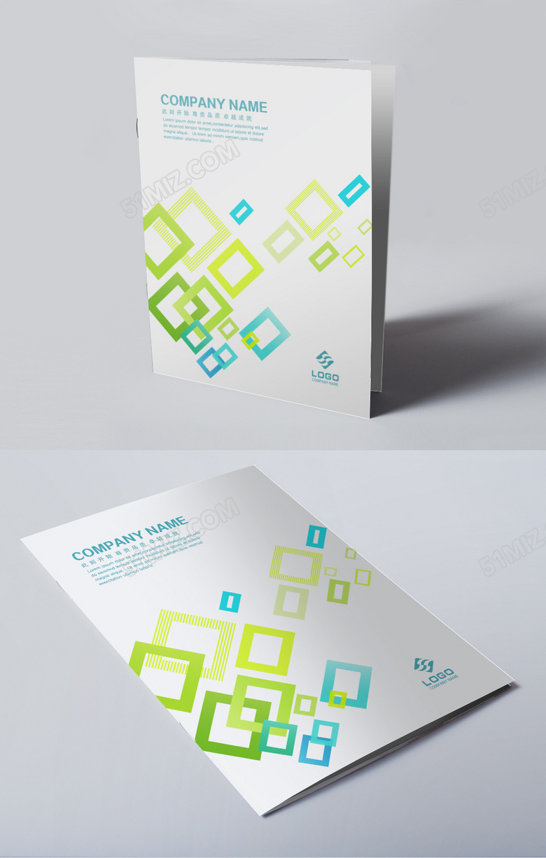 高端精致科技封面设计