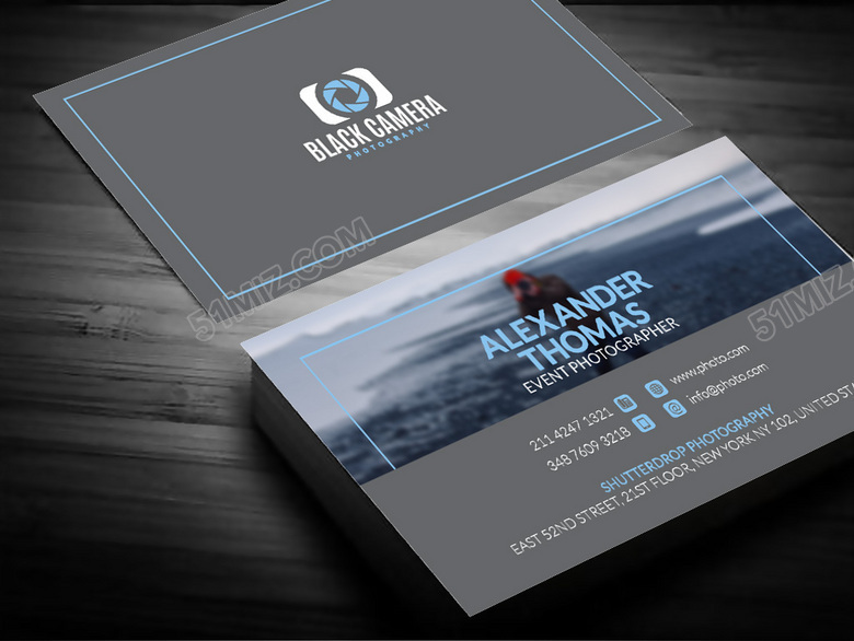 高档师名片模板下载