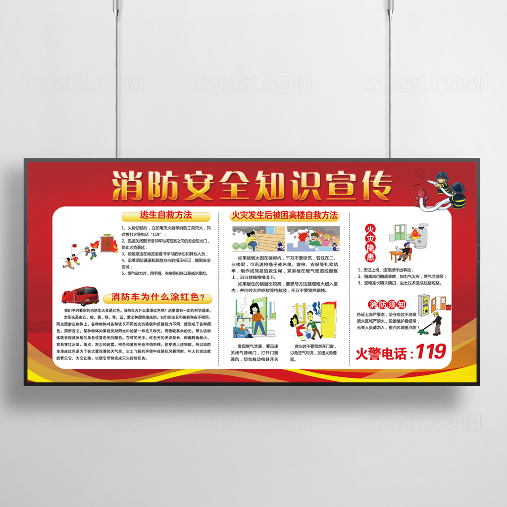 中小学行为准则展板素材