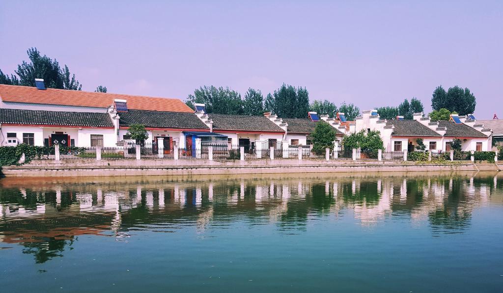 新农村 倒影 小镇