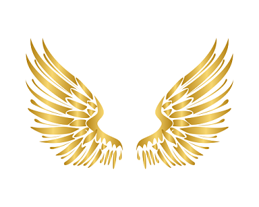 金色高贵翅膀素材