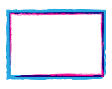 花边印章贴纸标签五星内饰彩色花朵鲜花边框婚礼边框png素材元素具有