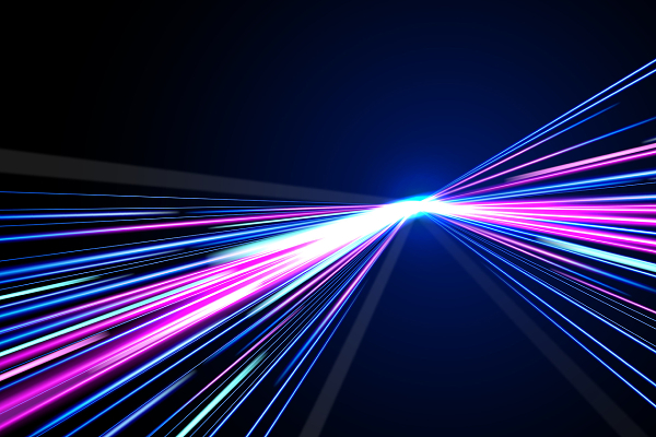 长条状光效光晕光线梦幻炫酷渐变png素材