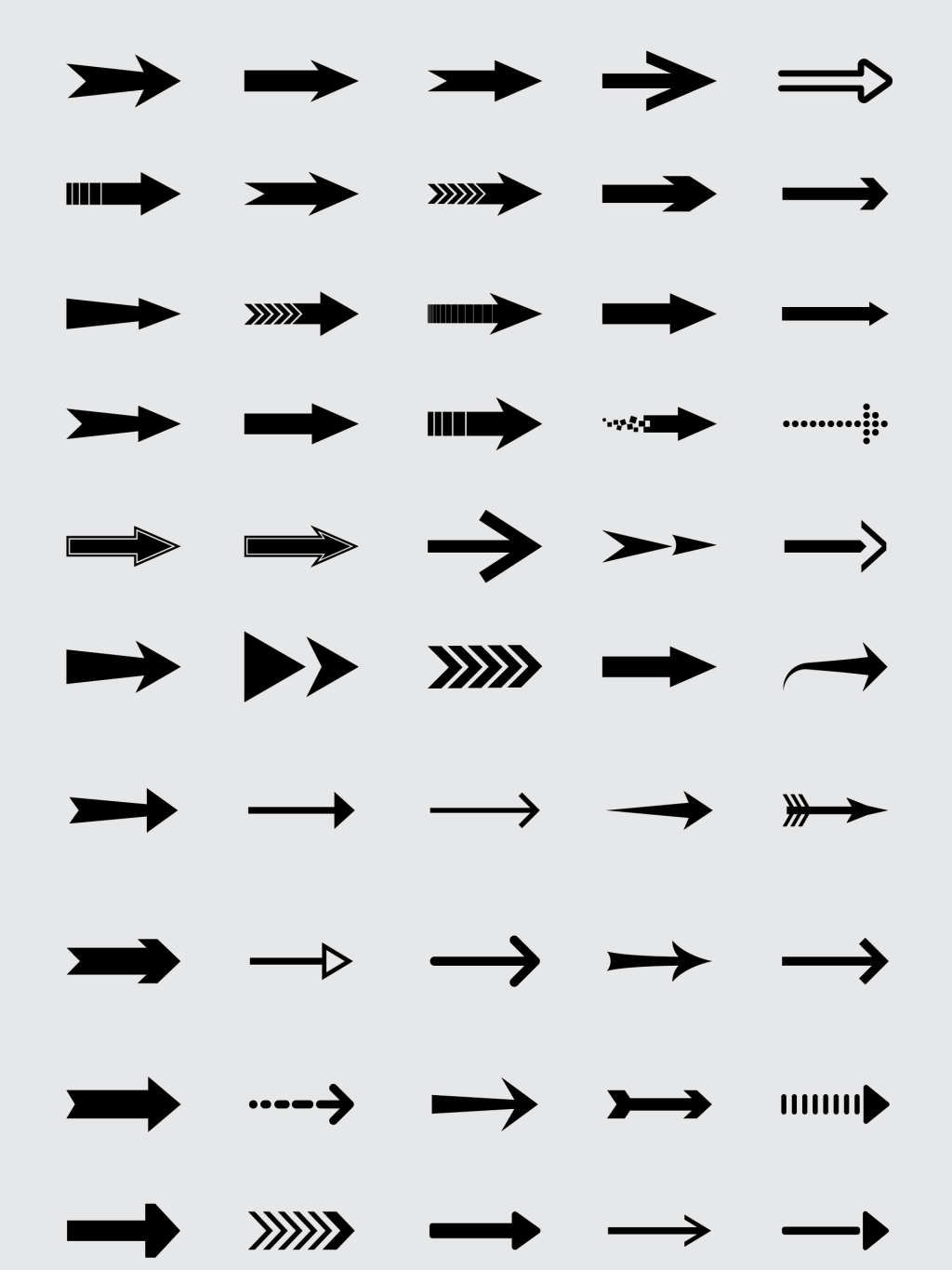 矢量箭头装饰设计素材