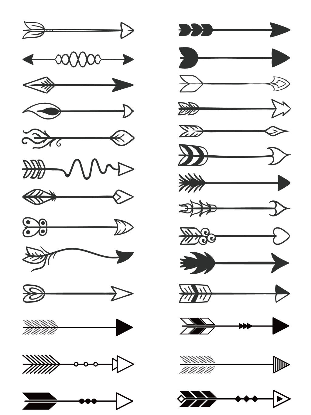 矢量箭头素材下载