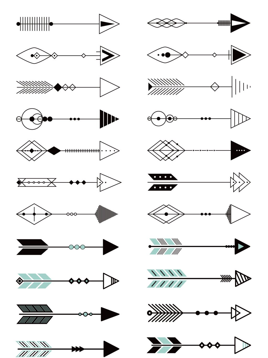 矢量箭头素材下载
