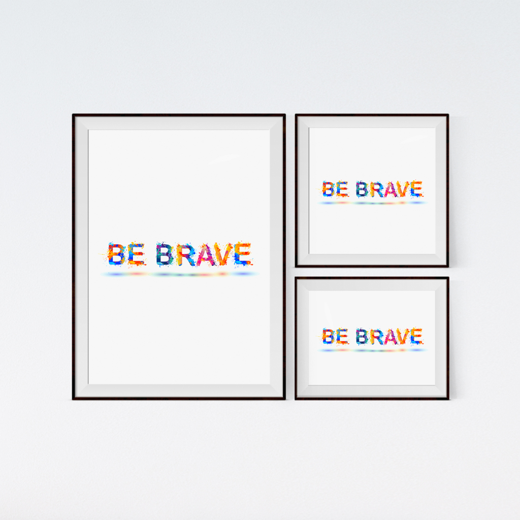 创意五彩文字励志员工激励自我激励标语设计