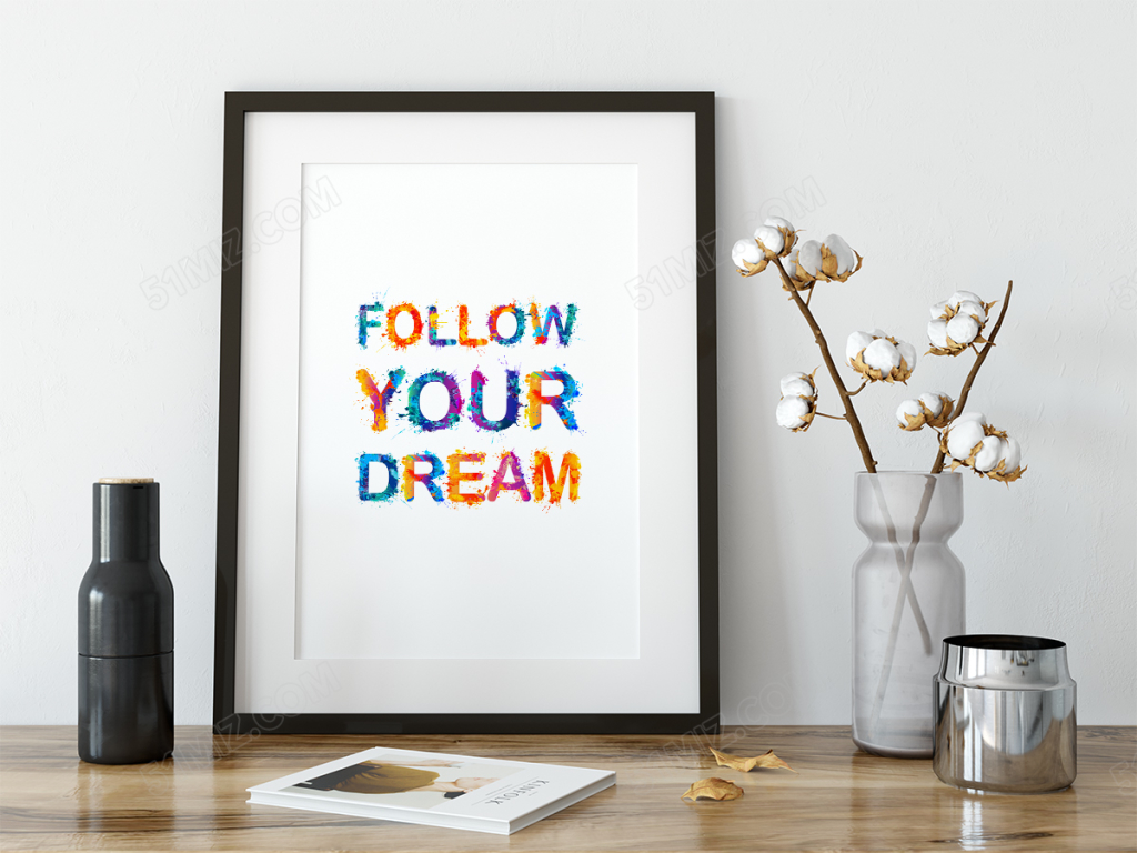 创意五彩我励志激励标语设计