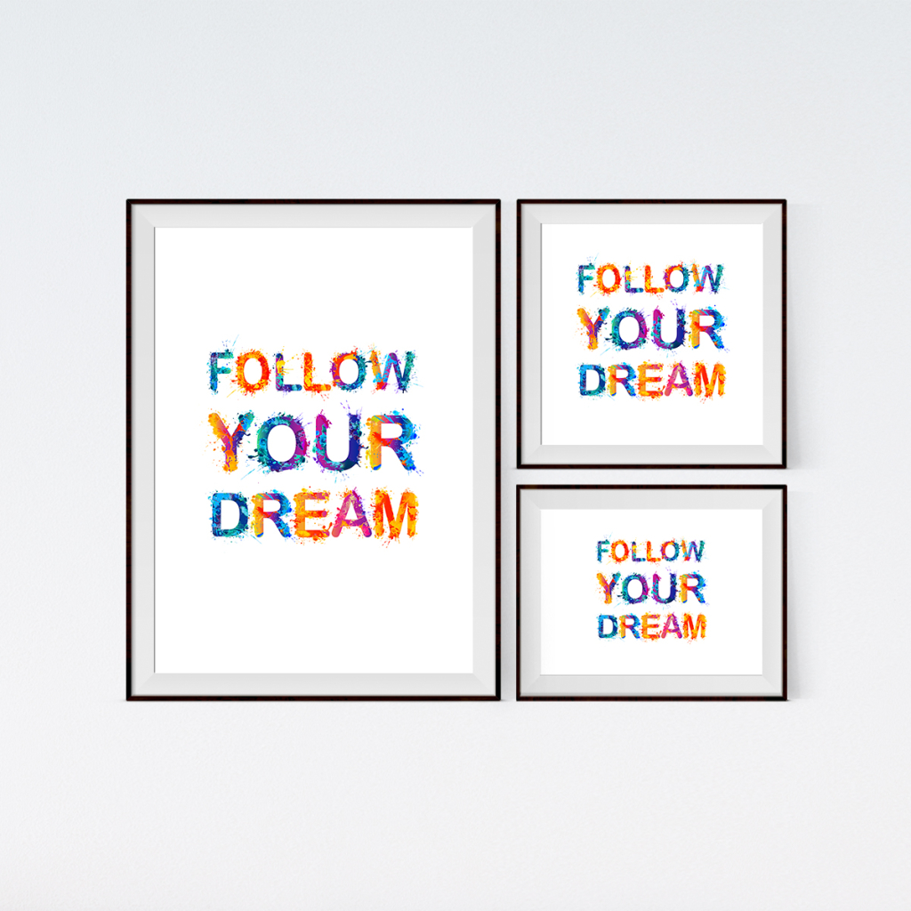 创意五彩我励志激励标语设计