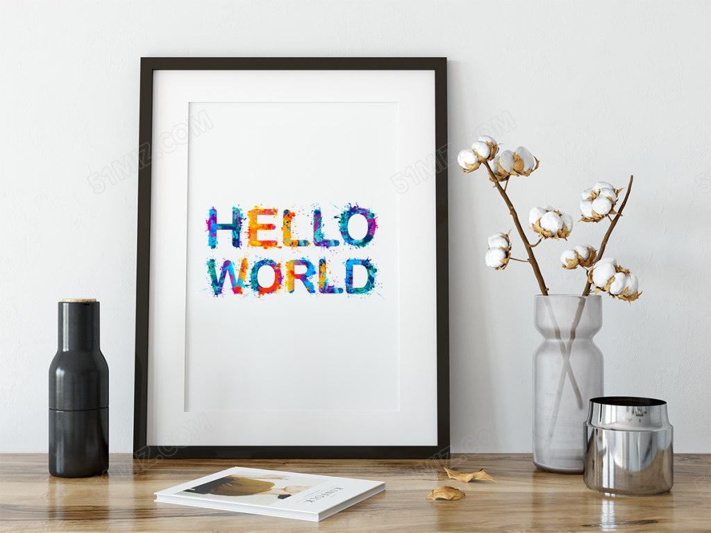 创意五彩企业宣传标语设计