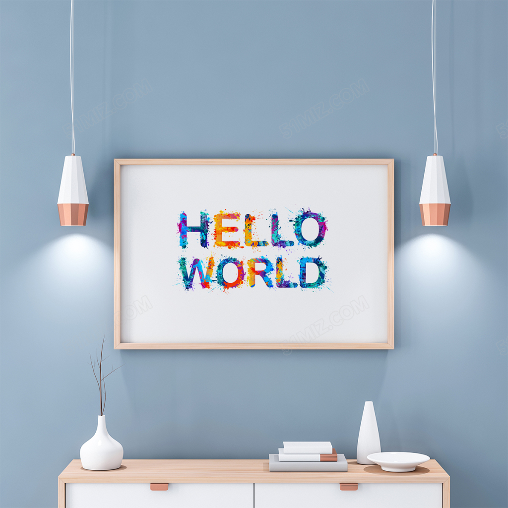 创意五彩企业宣传标语设计