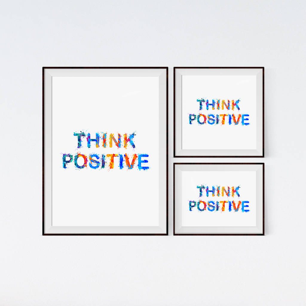 创意五彩励志激励语标语设计