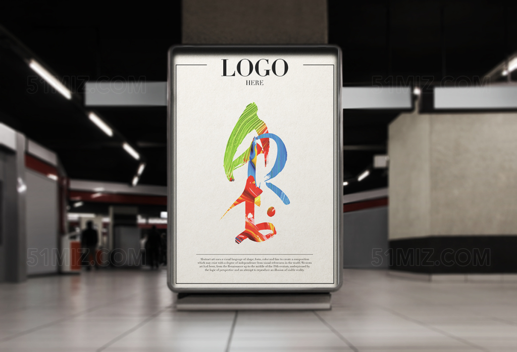 创意艺术风宣传海报设计