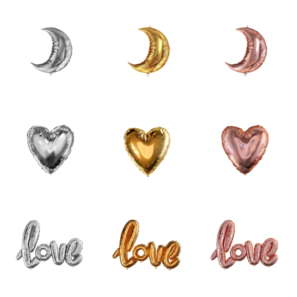 9个形象气球素材