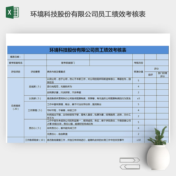 环境科技股份有限公司员工表