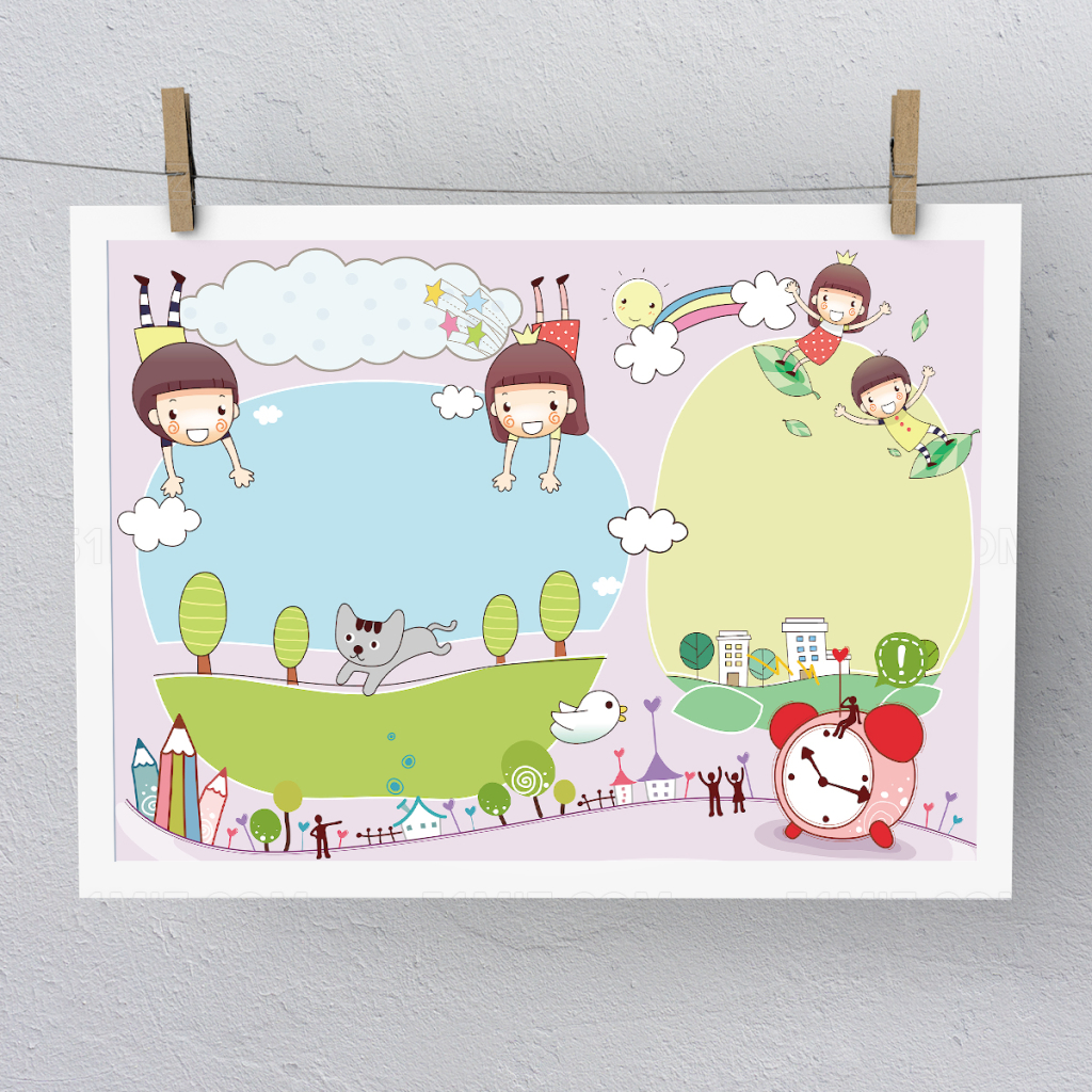 WORD电子小报模板精选
