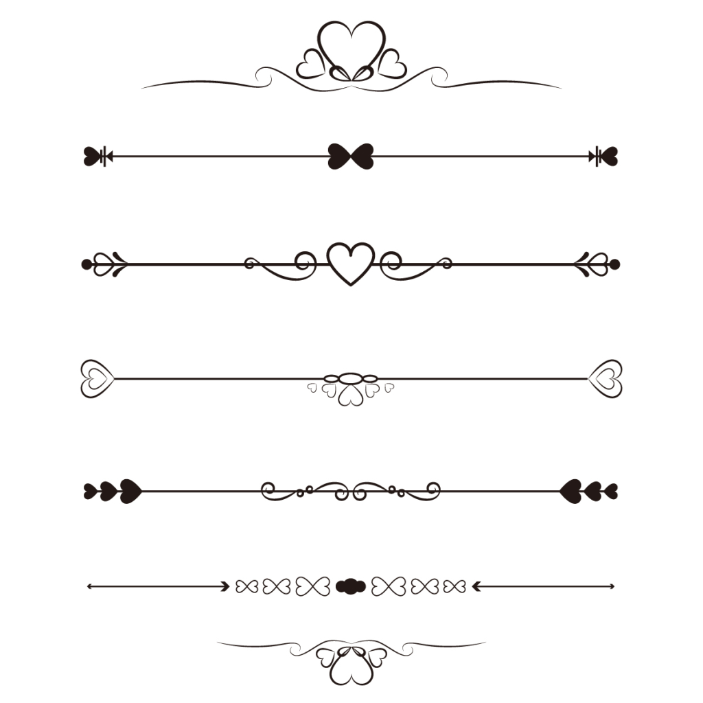 欧式花纹婚礼素材