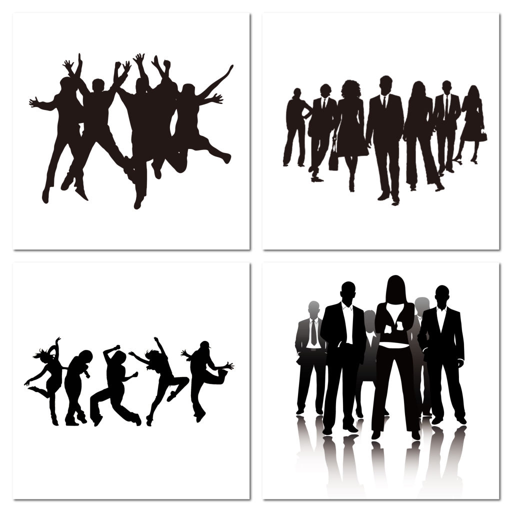 商务运动青春人物素材