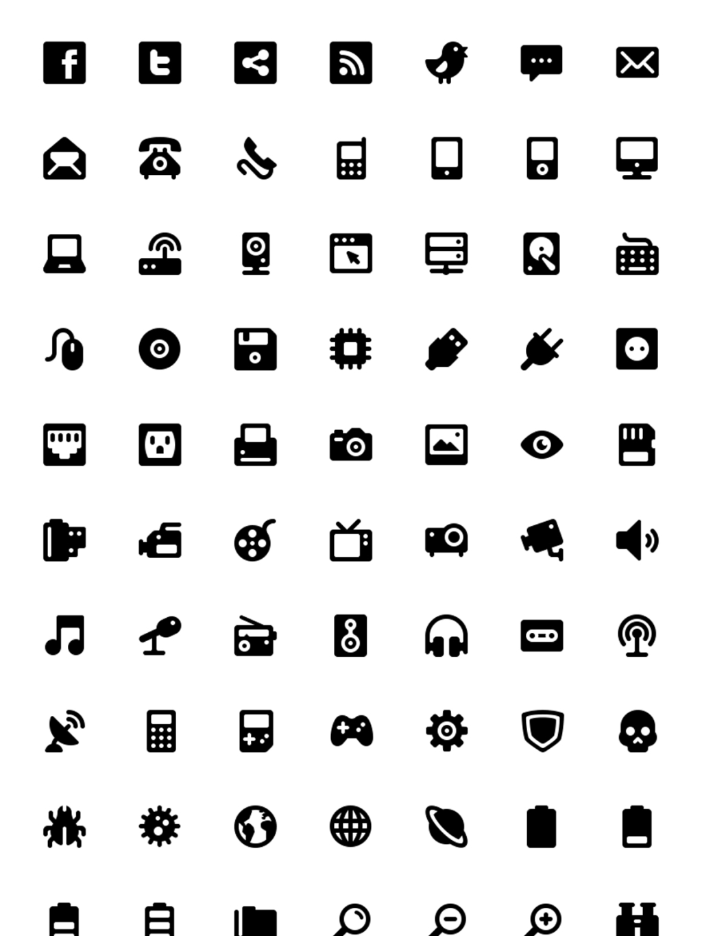 154个超实用ICON图标素材