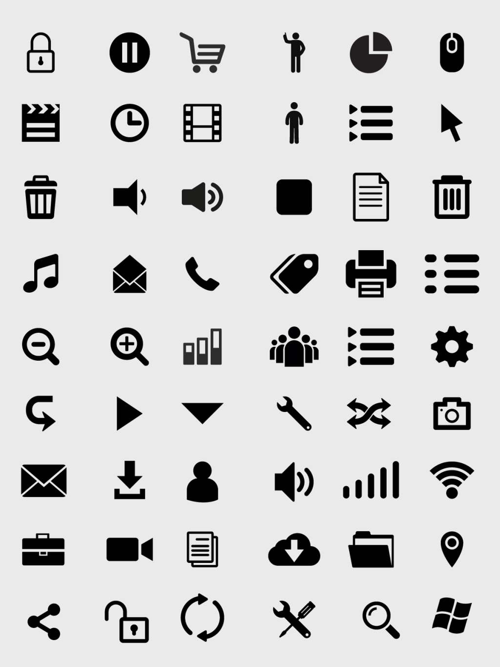 54个超实用ICON图标素材