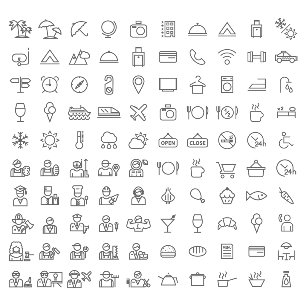 100个超实用ICON图标素材