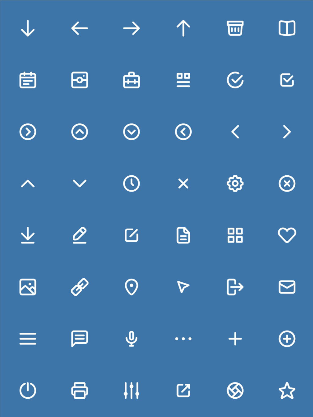 52个超实用ICON图标素材