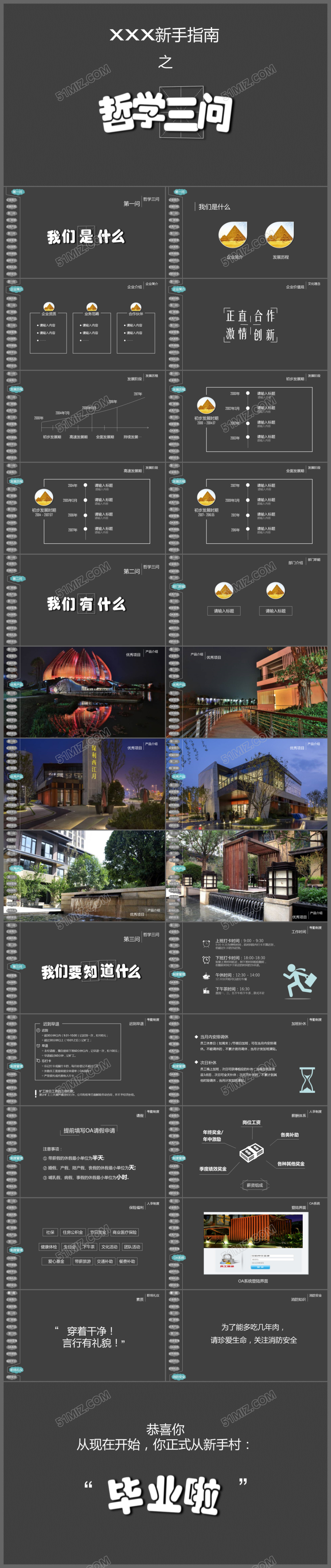 简约企业简介公司宣传路演项目合作产品发布投资ppt模板
