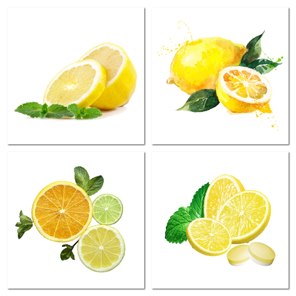柠檬薄荷素材