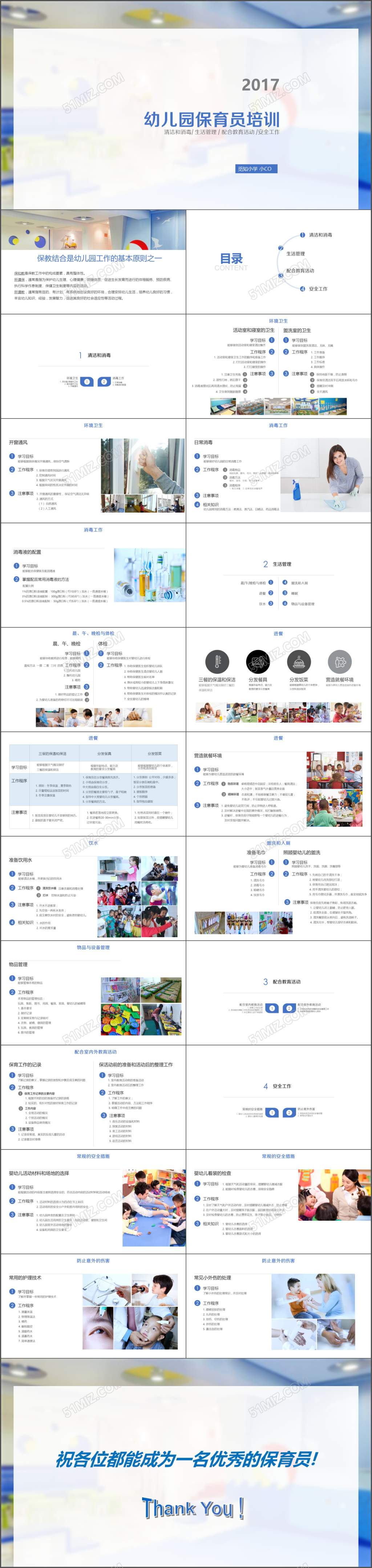 幼儿园小学生校园保育员培训课件ppt