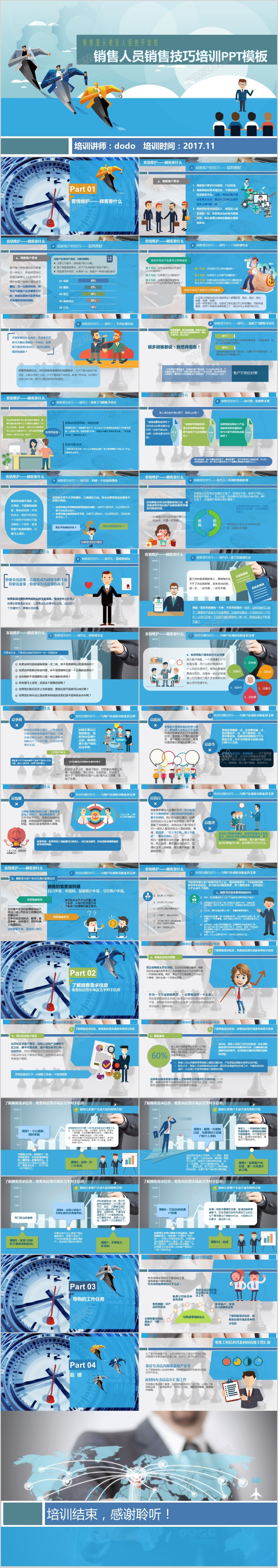 销售技巧培训销售能力培训课件ppt模板