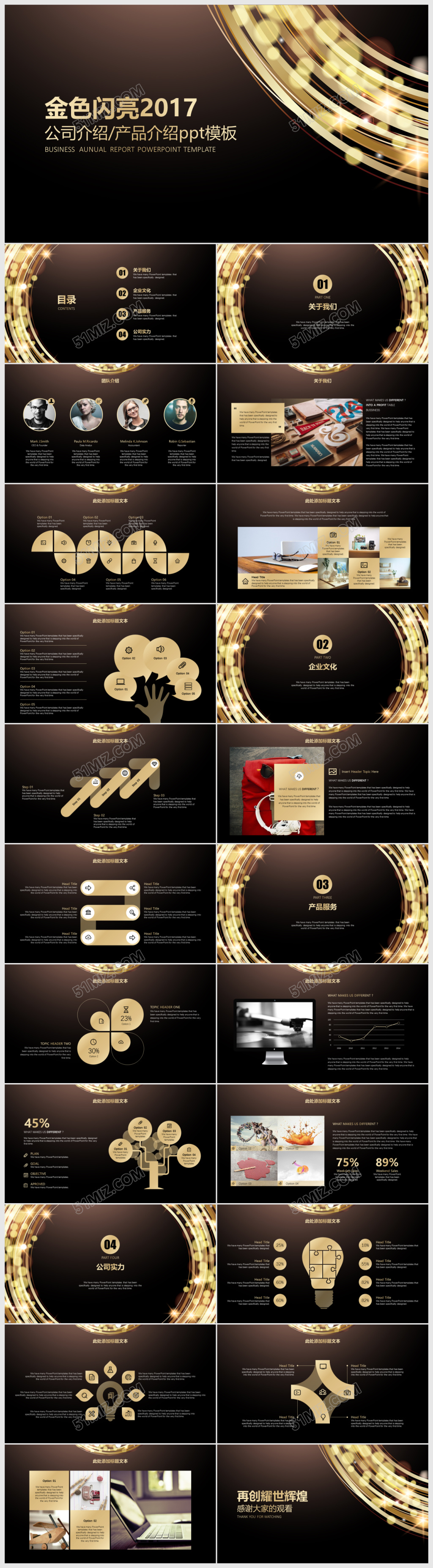 黑色大气炫酷公司介绍产品介绍Keynote模板