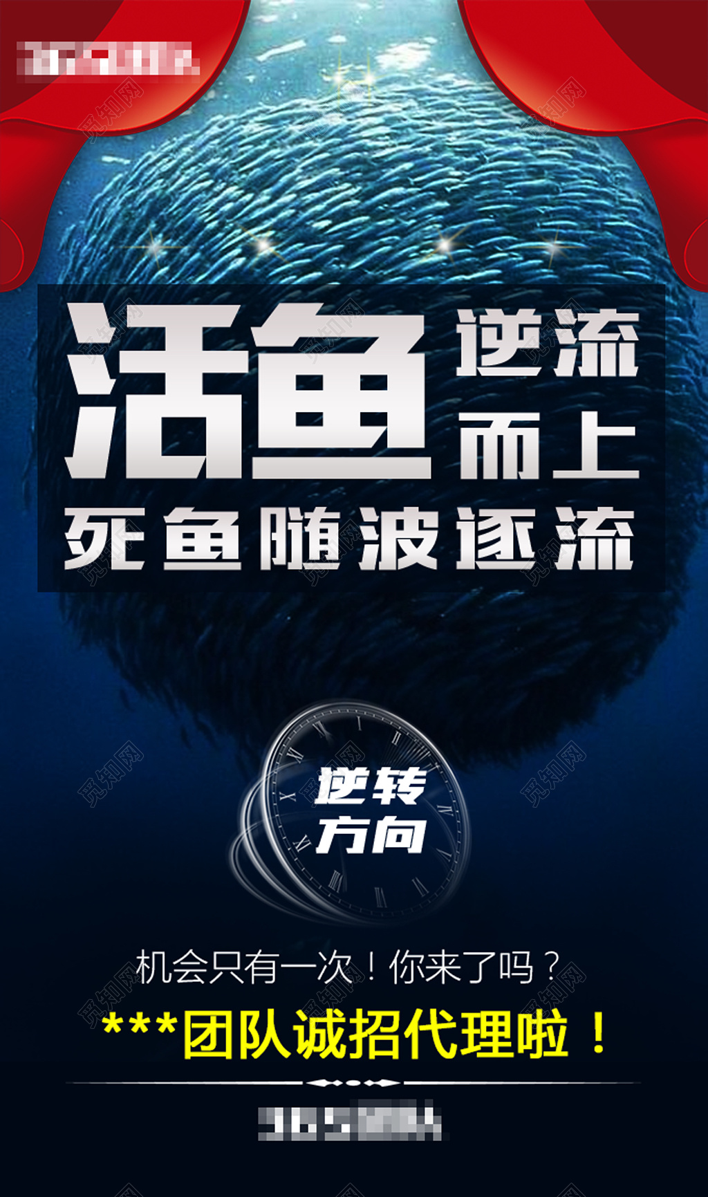 公司团队代理商招聘招募海报