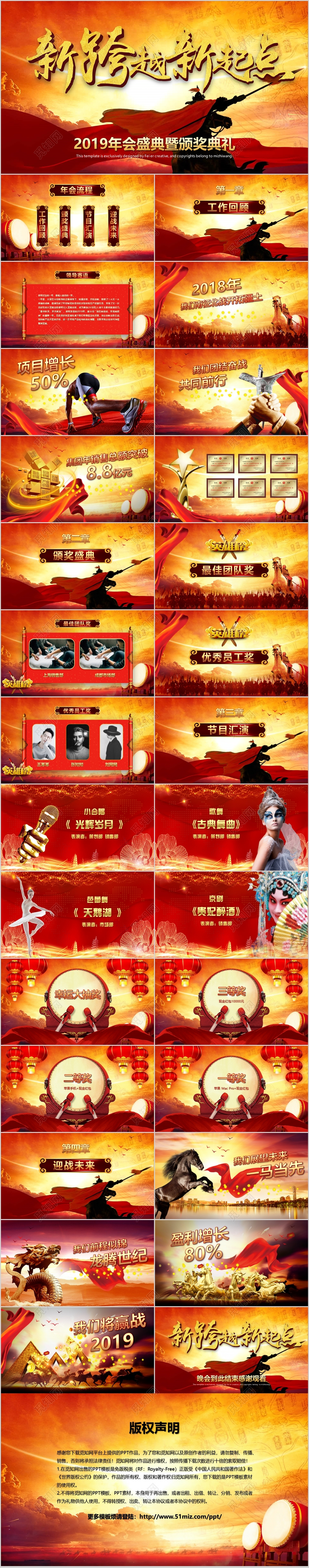 震撼史诗级片头2021公司PPT庆典年终总结