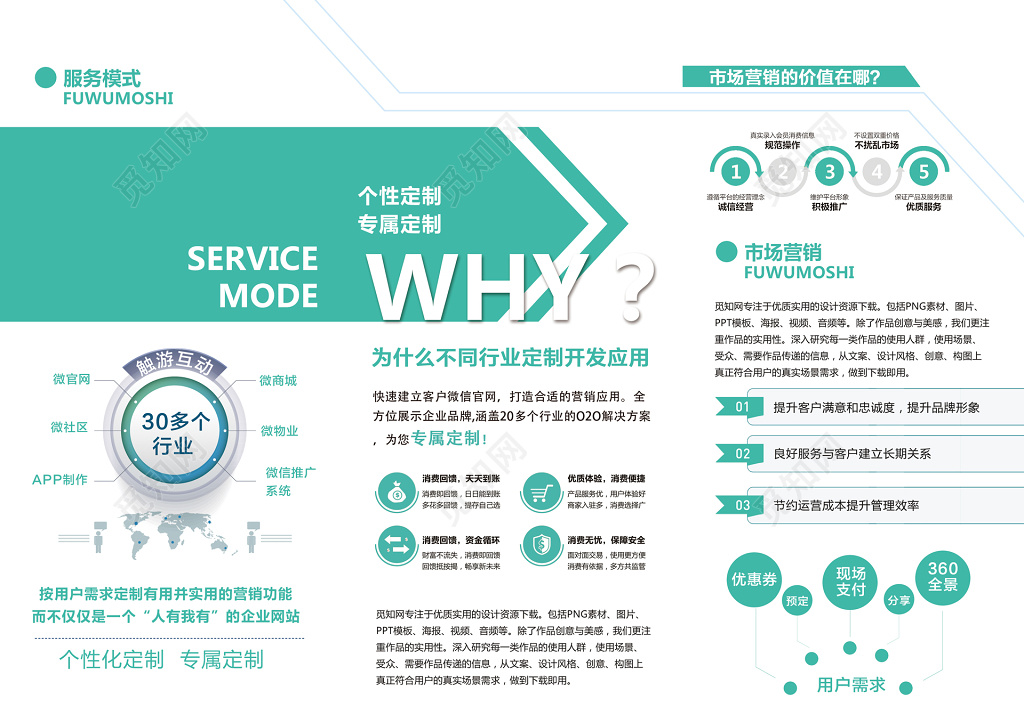 公司介绍公司宣传公司简介三折页设计