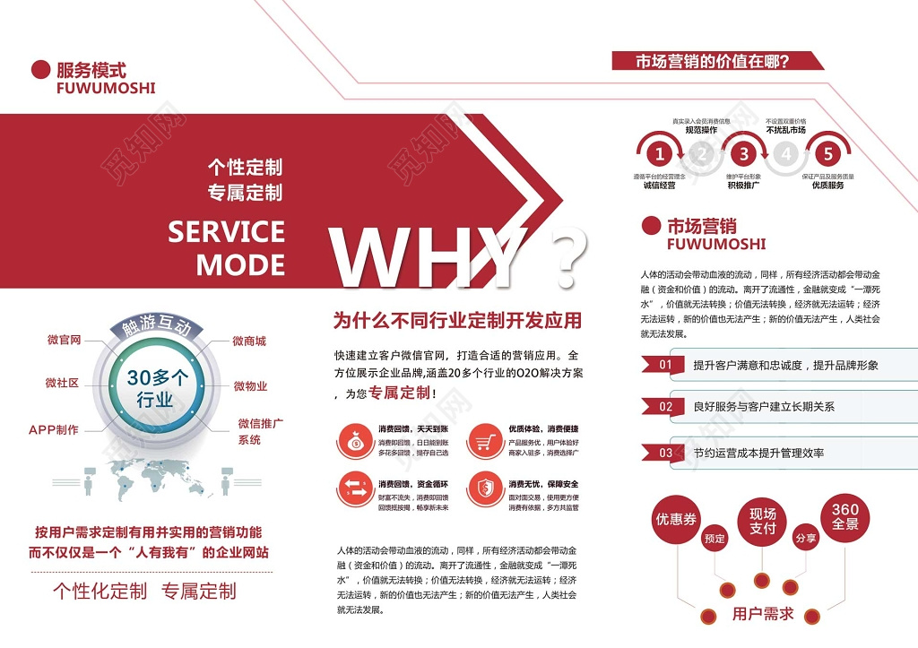 公司介绍企业活动公司简介宣传三折页设计