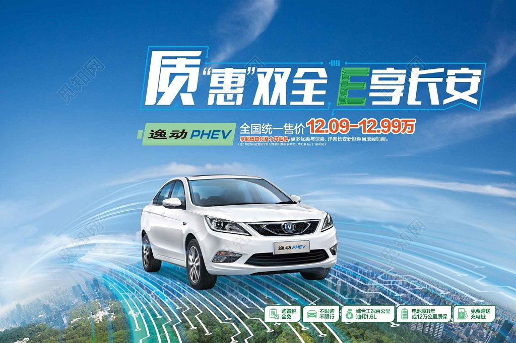 汽车海报汽车宣传促销折扣优惠补贴海报模板