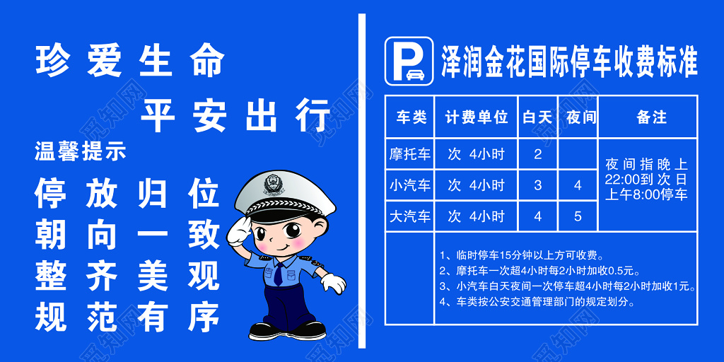 珍惜生命平安出行宣传海报