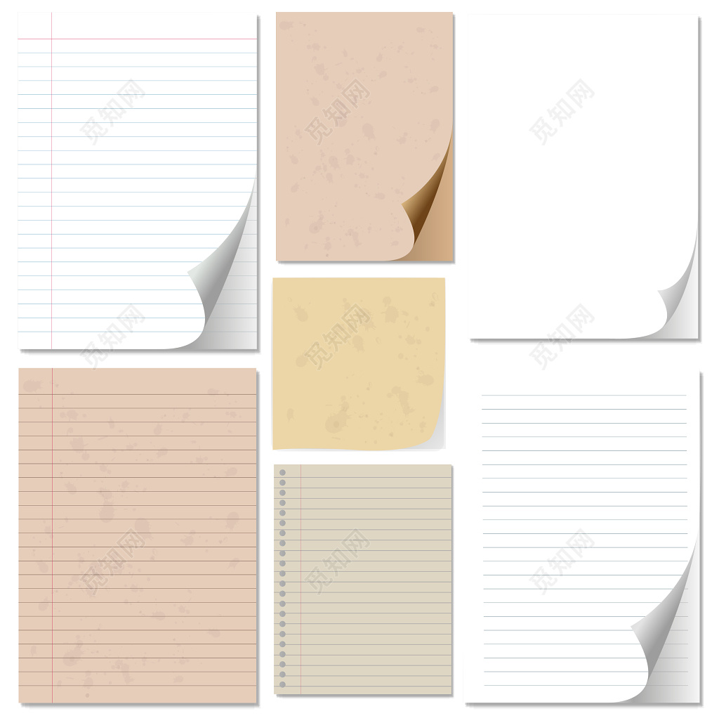 多种信纸本设计