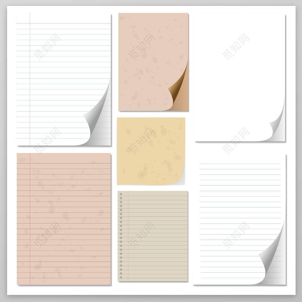 多种信纸本设计