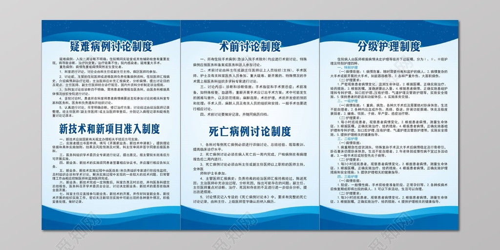 医院疑难病例讨论术前讨论死亡病例讨论等制度牌