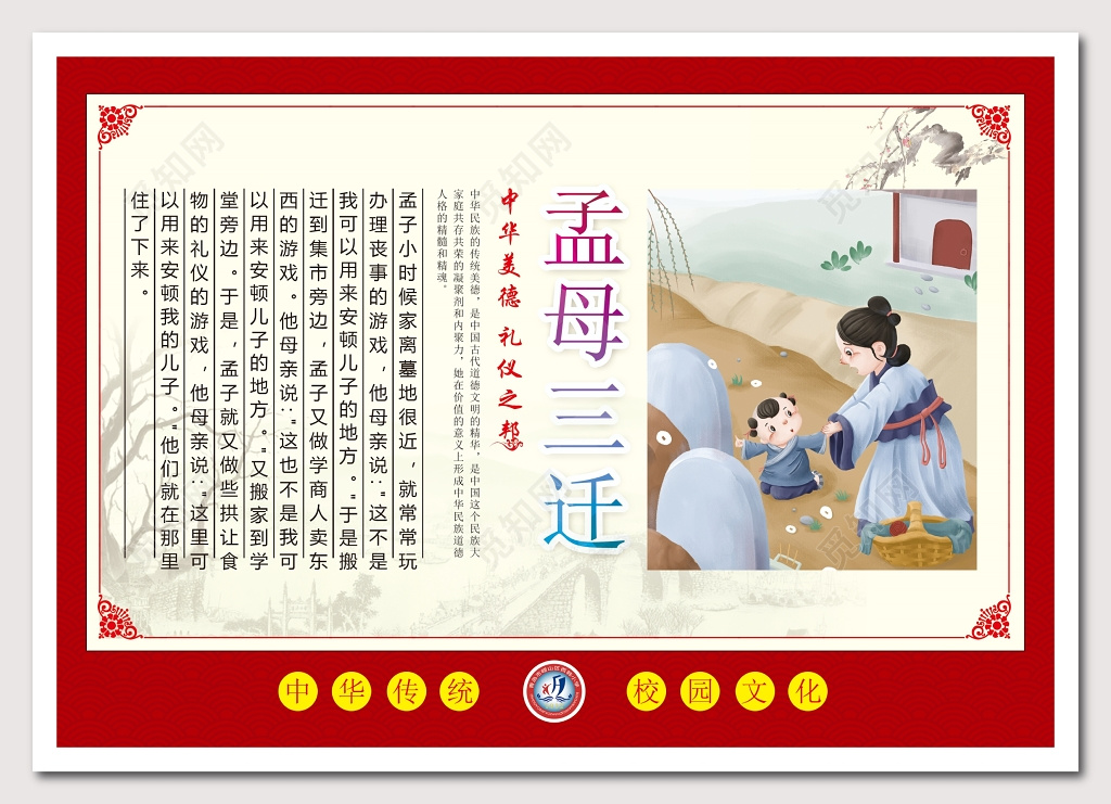 校园文化文明宣传栏